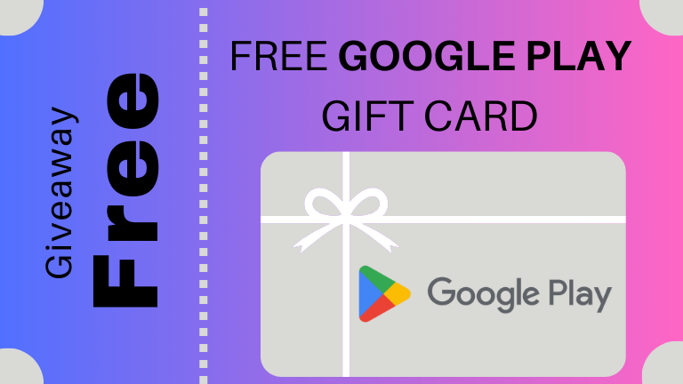 Free Google Play Gift Card
