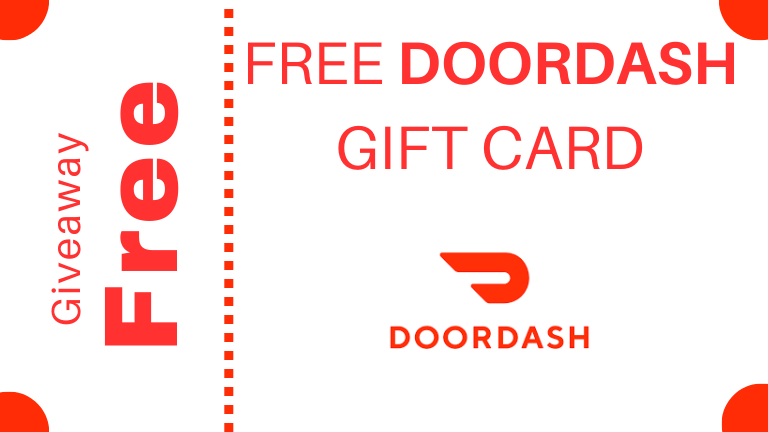 free doordash gift card