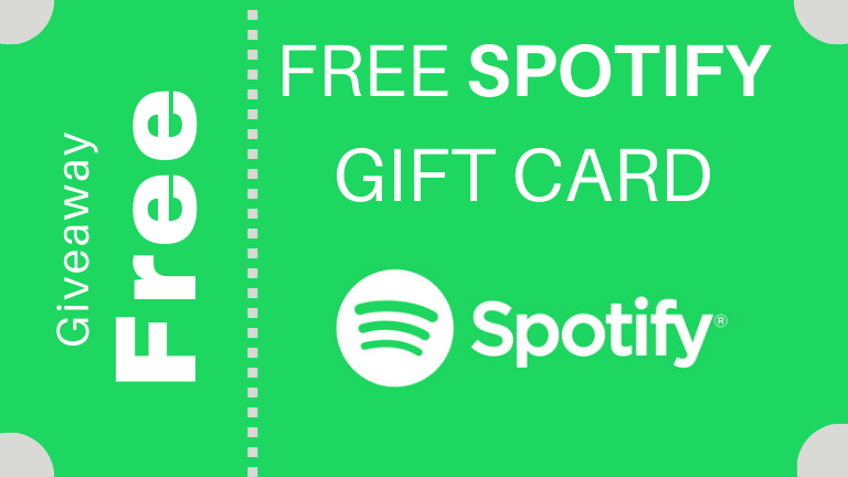 free spotify gift card