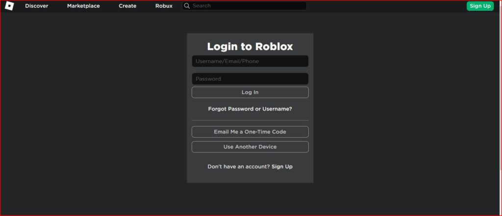 login roblox accounts