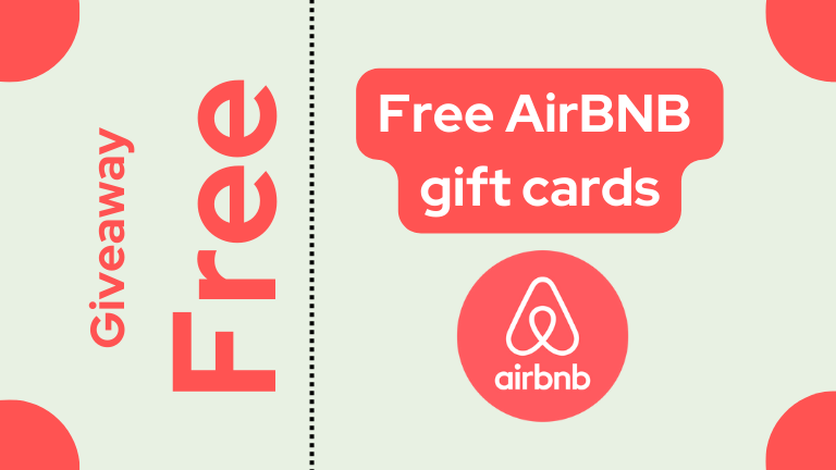 Get Free Airbnb gift cards