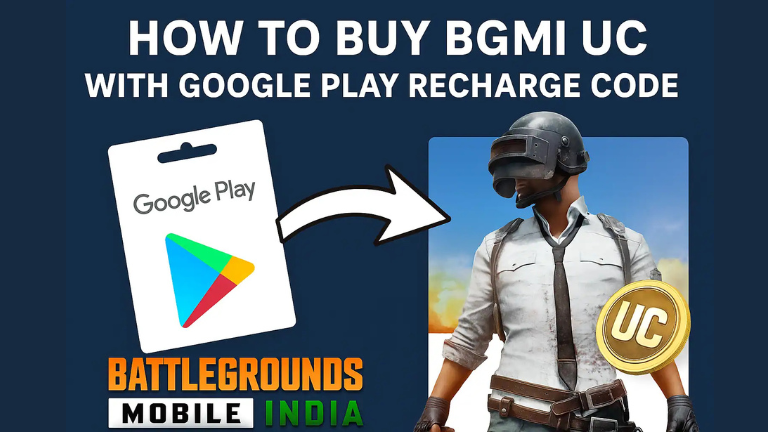 Google Play Recharge Codes To Buy BGMI UC